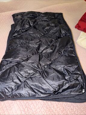 lululemon Black Quilted Wrap scarf